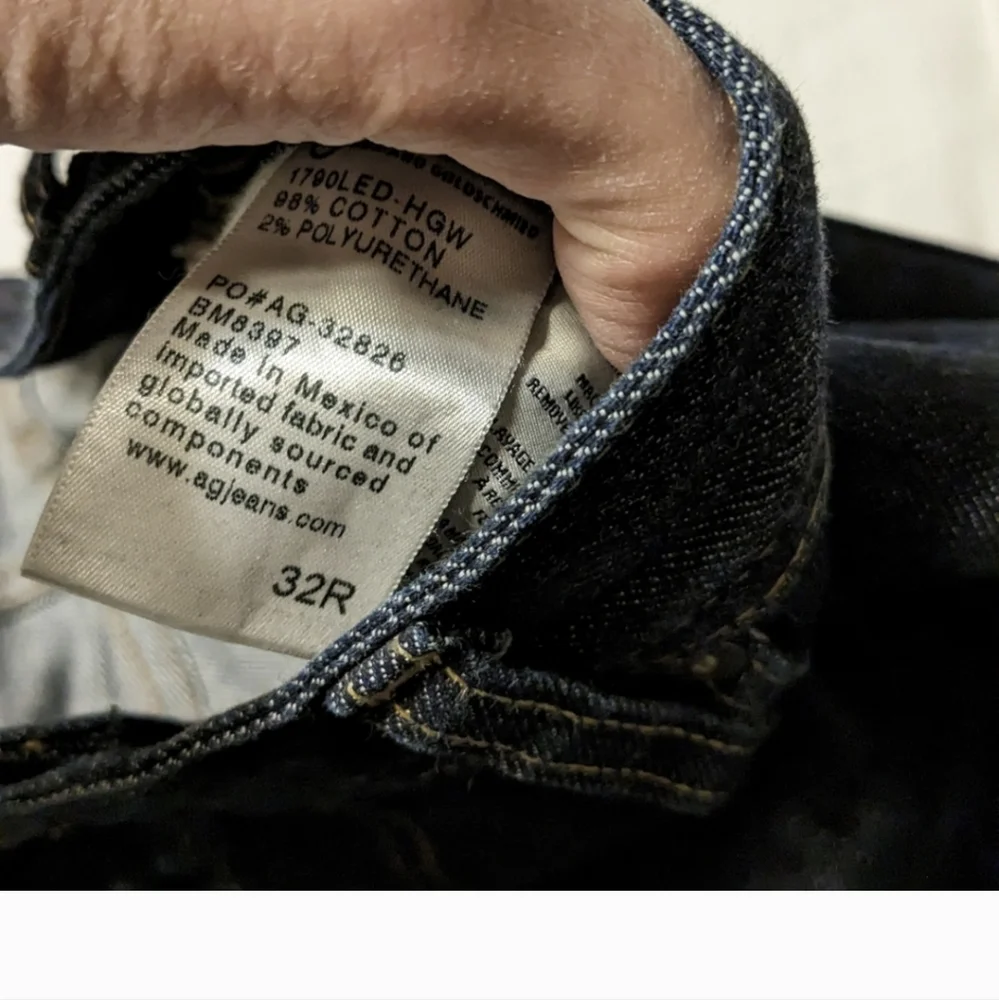 AG The Ives Modern Athletic Jeans 32R - Picture 4 of 7